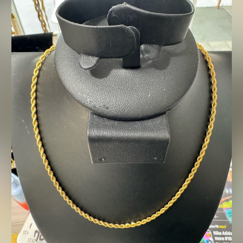 Rope chain 16” 1mm